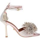 Kurt Geiger - Pom Pom Ankle Tie Sandal - Rosé