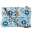 Kurt Geiger - Raffia Mini Kensington - Blauw