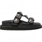 Kurt Geiger - Orson Crystal Sandal - Zwart
