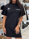 Malelions - Limited T-shirt Dress - Zwart