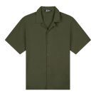 Malelions - Men Emblem Seersucker Shirt - Groen