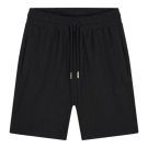 Malelions - Men Emblem Seersucker Shorts - Zwart