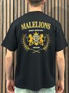 Malelions - Men Monaco T-shirt - Zwart