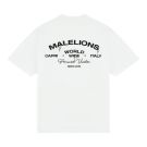 Malelions - Men Permanent Vacation T-shirt - Wit