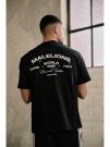 Malelions - Men Permanent Vacation T-shirt - Zwart