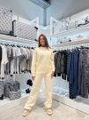 Malelions - Women Oversized Knit Set - Beige