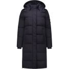 Malelions - Women Signature Long Puffer Jacket - Zwart