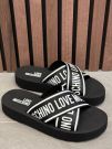 Moschino - Slippers - Zwart