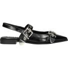 Poelman - Slingbacks - Zwart