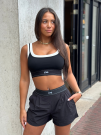 Unique The Label - Gigi Top - Deep Black