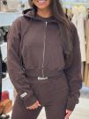 Unique The Label - Molly Vest Tracksuit Vest - Cacao