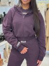 Unique The Label - Molly Vest Tracksuit Vest - Deep Berry