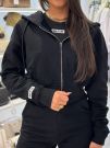 Unique The Label - Molly Vest Tracksuit Vest - Zwart