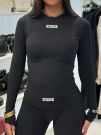 Unique The Label - Nena Long Sleeve Top - Black