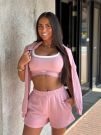 Unique The Label - Peggy Shorts - Vintage Pink