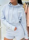 Unique The Label - Molly Vest Tracksuit Vest - Blauw