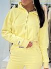 Unique The Label - Molly Vest Tracksuit Vest - Geel