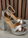 Vizzano - Sandalen op hak - Zilver