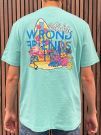 Wrong Friends - Aloha T-shirt - Blauw