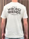 Wrong Friends - Zamora T-shirt - Wit