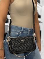 Guess - Yarmilla Mini Dbl Crossbody - Zwart