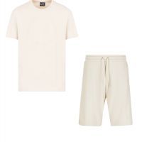 Armani EA7 - T-shirt en Short (2 losse items) - Beige