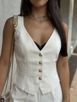 Guess - Gilet - Beige