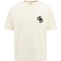 Guess - Ss Bsc Bandana Tee - Wit