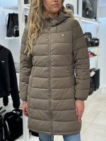 Guess Active - New Aleta Long Puffer Jacket - Bruin