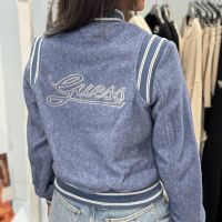 Guess - Gloria Logo Bomber - Blauw