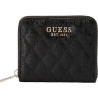 Guess - Yarmilla Slg Small Zip Around - Zwart