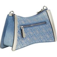 Guess - Dili Top Zip Shoulder Bag - Blauw