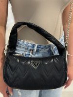 Guess - Eda Top Zip Shoulder Bag - Zwart