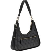 Guess - Noreen Top zip Shoulder Bag - Zwart