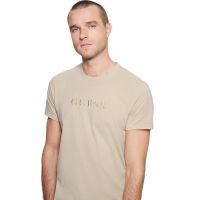 Guess - Ss Classic Pima T-shirt - Beige