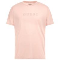 Guess - Ss Classic Pima T-shirt - Roze