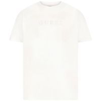 Guess - Ss Classic Pima T-shirt - Wit