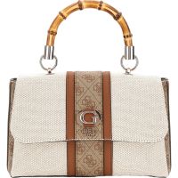 Guess - Kerima Bamboo Top Handle Flap - Bruin