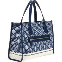 Guess - Silvana 2 Compartment Tote - Blauw