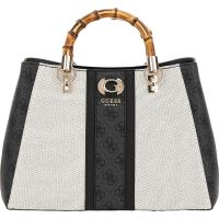 Guess - Kerima Bamboo Girlfriend Satchel - Zwart