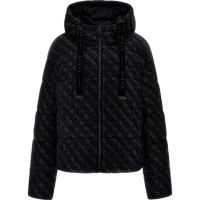 Guess - Daisy Puffer Logo Fl - Zwart