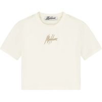 Malelions - Women Signature Crop Top - Wit