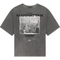 Malelions - Women Manhattan T-shirt - Grijs