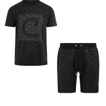 Cruyff - T-shirt en Short (2 losse items!) - Zwart
