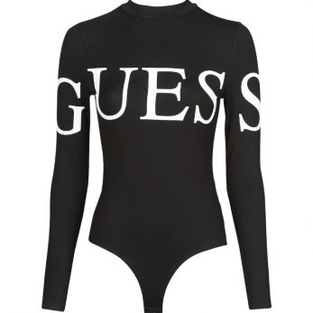Guess - Giulia Long Sleeve Body - Zwart