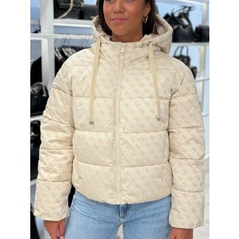 Guess - Daisy Puffer Logo Fl - Beige