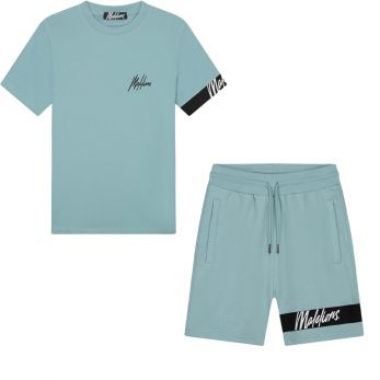 Malelions - T-shirt en Short (2 losse items!) - Blauw