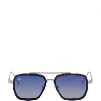 Malelions - Men Abstract Sunglasses - Zilver