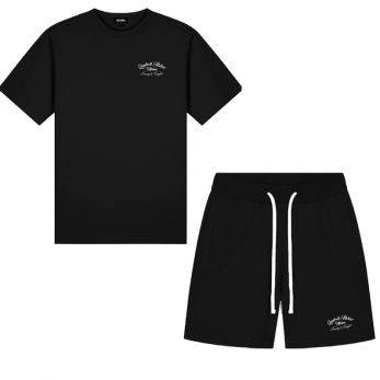 Quotrell - T-shirt en Short (2 losse items!) - Zwart