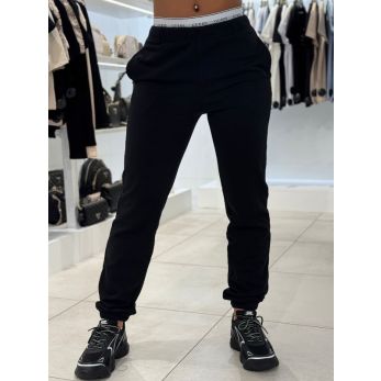 Guess - Sofia Cuffed Pants - Zwart